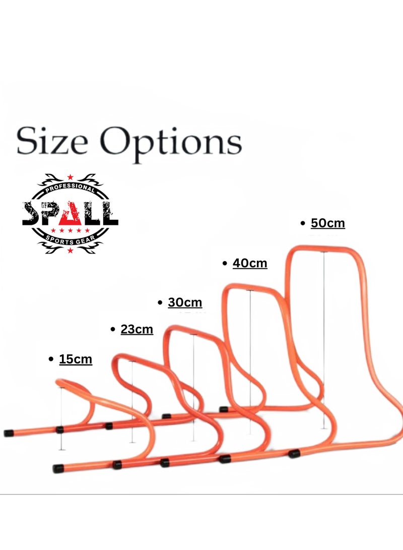 Spall Agility Hurdles For Speed Training Athletes 15cm Pack Speed And Agility Training Equipment For Soccer Basketball Football - Image 2