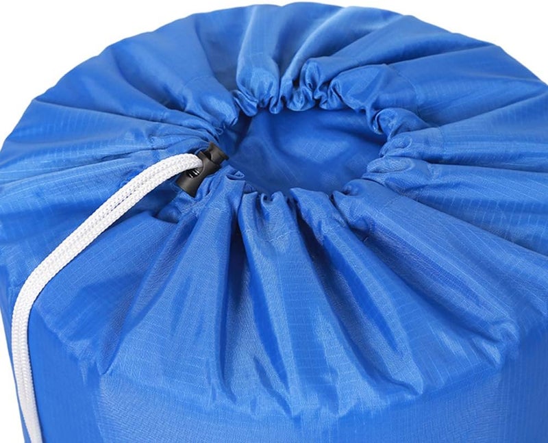EZK 210 Denier Compression Stuff Sacks, Drawstering Sleeping Bags Storage Organizer with Bottom Handle, Water-Resistant for Camping, Hiking, Backpacking, 4 Sizes,4 Pack, Royal Blue. - Image 2