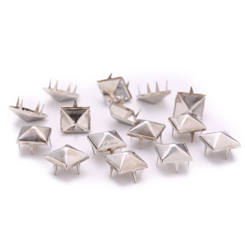 DIY Metal Pyramid Studs - 4 Colors 4 Sizes - Image 1