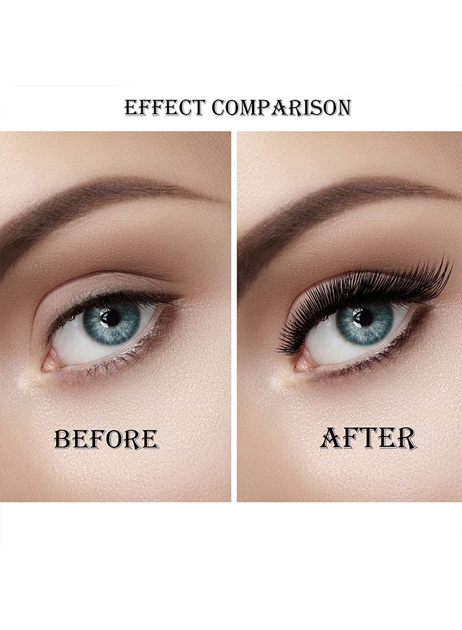 قضبان رفع الغمازة، قضبان رفع الغمازة العينية، أدوات المكياج المصنوعة من السيليكون ذات الرموش الدائري على شكل Y فرشاة الرموش، 5 أحجام S/M/M1/M2/L، وسائد رفع الغمازة القابلة لإعادة الاستخدام (أخضر) - Image 4