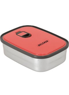 DELCASA Delcasa 680ML Stainless steel box Food Container lunch box DC2338 with polymer vent hole Lid  - Image 1