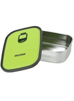 DELCASA Delcasa 680ML Stainless steel box Food Container lunch box DC2338 with polymer vent hole Lid  - Image 2