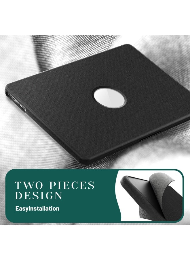 Compatible for MacBook Pro 16 Inch Case, 2021/2023, Foldable Stand, Keyboard Cover, Woven Fabric Anti-Fingerprint Protective Hard Shell Cover - Image 5
