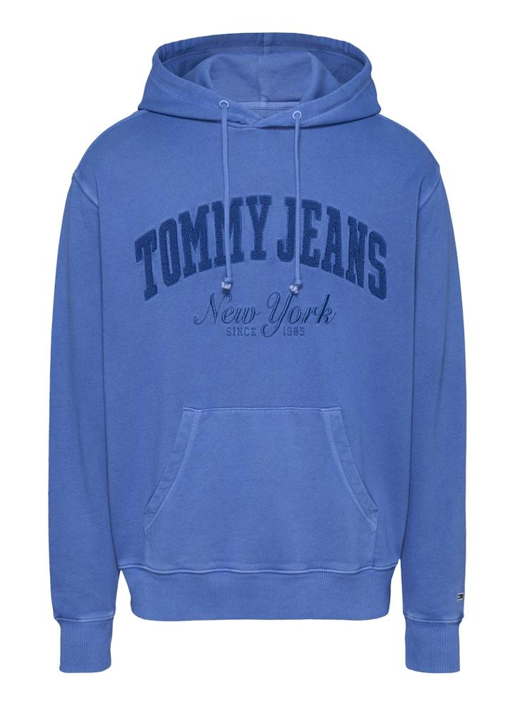 TOMMY JEANS Logo Print Drawstring Pull Over Hoodie  - Image 5