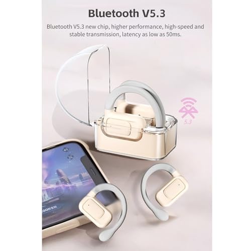 Yoidesu BL02 Language Translator Earbuds, BT 5.3 144 Languages Voice Translator Device with Digital Display, Noise Cancellation Translator Headset HiFi Stereo Earbuds - Image 3