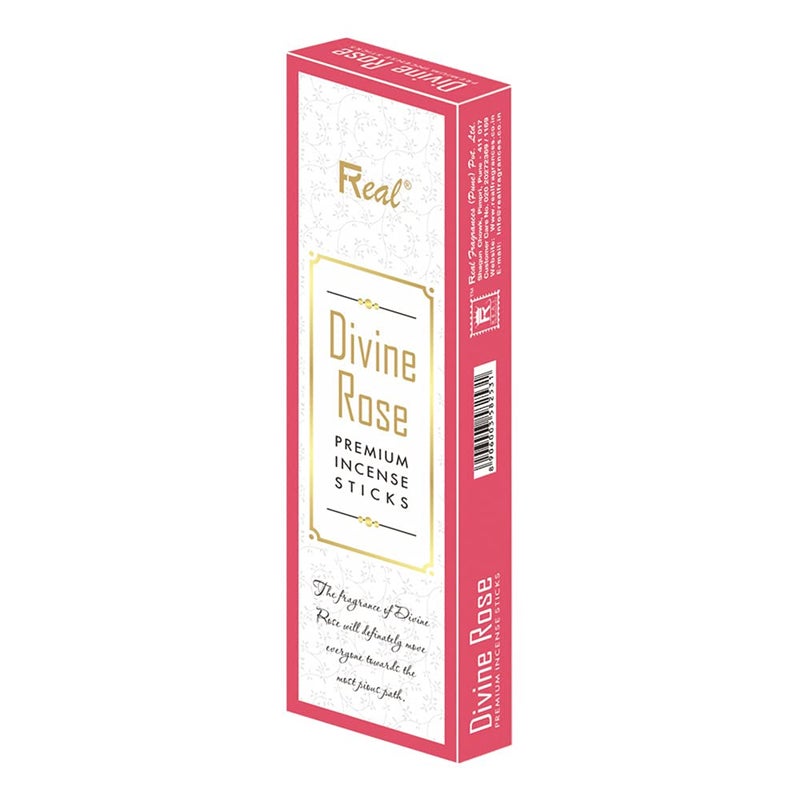 Real Real Premium Incense Sticks/Scented Agarbatti Combo of 3 Different Fragrances (Sandal Mogra Rose) Mainly Used for Pooja|Meditation|Relaxation|Yoga|Aromatic Environment Pack of 3(100gm Each) - Image 4