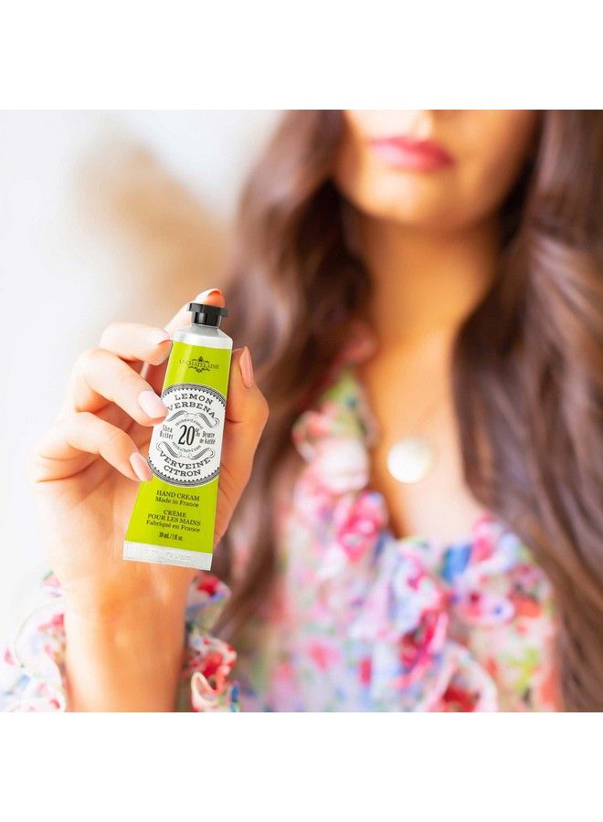 La Chatelaine 20% Shea Butter Hand Cream Lemon Verbena Organic Argan Oil Moisturizing Nourishing Repairing Hand Care Extra Rich Nongreasy Made In France Paraben Freetravel Size 1 Fl Oz - Image 3