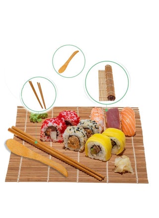 Sushi Making Kit - Made With Top Notch Quality Bamboo Material - Sushi Maker All-In-One PackageWith Premium Quality Bag For Easy Storage (7 Pcs Set) - pzsku/Z00BB3A7E830E22A86B7BZ/45/1746230689/d4604154-6d2d-4daa-ab7d-49b7b61a672f
