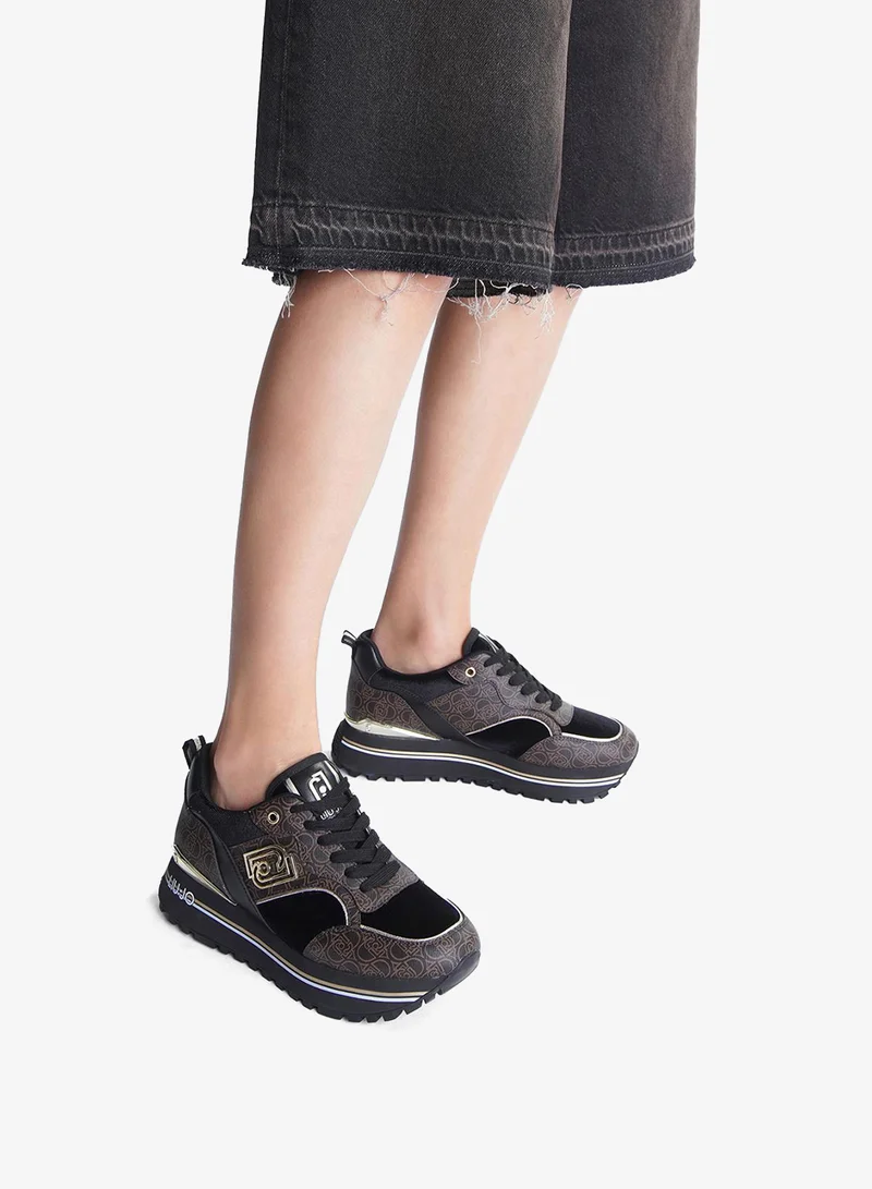 Liu Jo Monogram platform sneakers