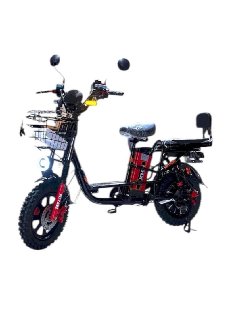 60V electric scooter and bicycle, 16-inch mountain tire - Image 1