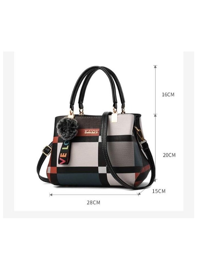 Generic - Umafre synthetic leather shoulder cross handbag - Image 1