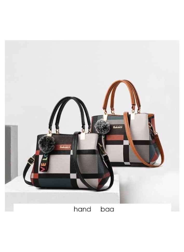 Generic - Umafre synthetic leather shoulder cross handbag - Image 1