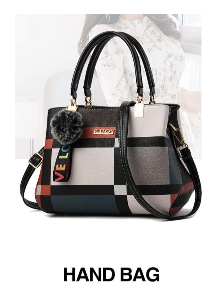 Generic - Umafre synthetic leather shoulder cross handbag - Image 1