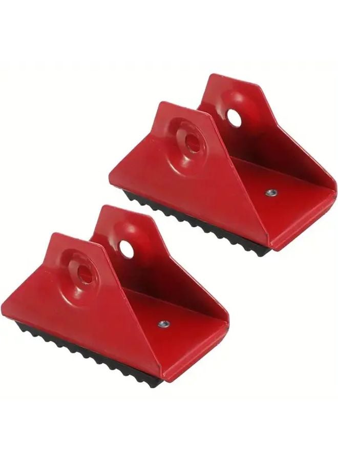 2Pcs Red Non Slip Ladder Feet Covers Heavy Duty Telescopic Ladder Accessories - Image 4