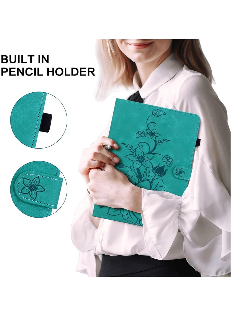 general Tablet Case Compatible with IPad Pro 11 Inch 2024 (5th Gen),Business Leather Tablet Case,with Credit Card Slot and Pen Slot - Image 2