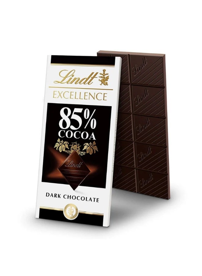 Lindt Excellence Rich Dark 85% Cocoa 100grams - Image 4