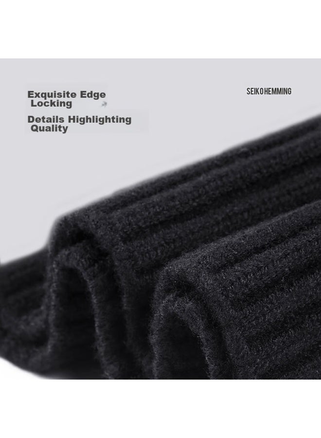 Red Dragonfly Men's Winter Hat, Cold-resistant Knitted Cap, Fleece-lined Thick Warm Knit Hat, Cotton Hat, Cycling Windproof Cold Cap - Image 4