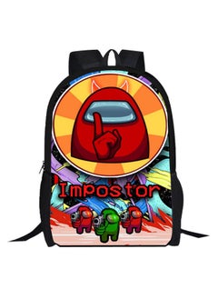 Game Schoolbag For Primary School Students Creative Polyester Shoulder Bag Pencil Bag Small Satchel Three-piece Pattern Customization-Color:Single-layer Backpack 09