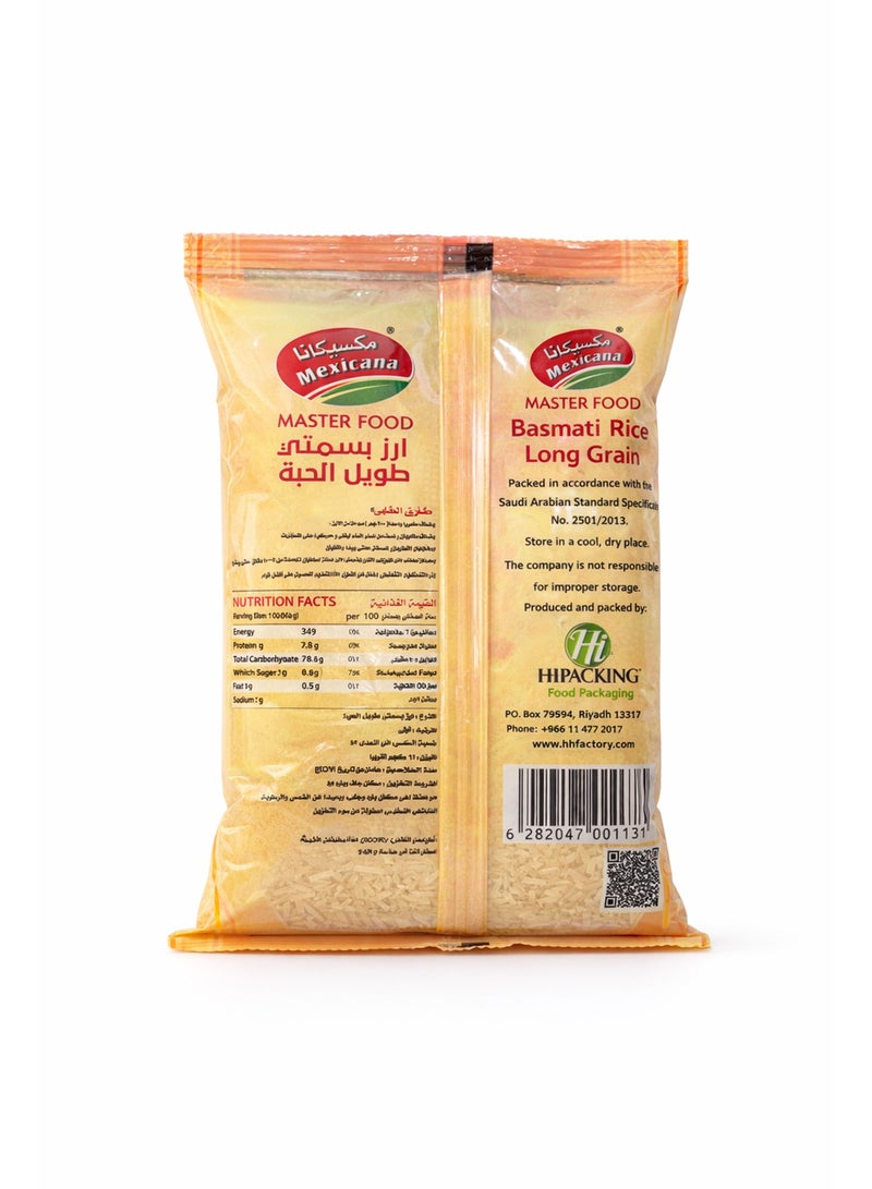 Mexicana Indian Basmati Sella Rice - 1kg - Image 2