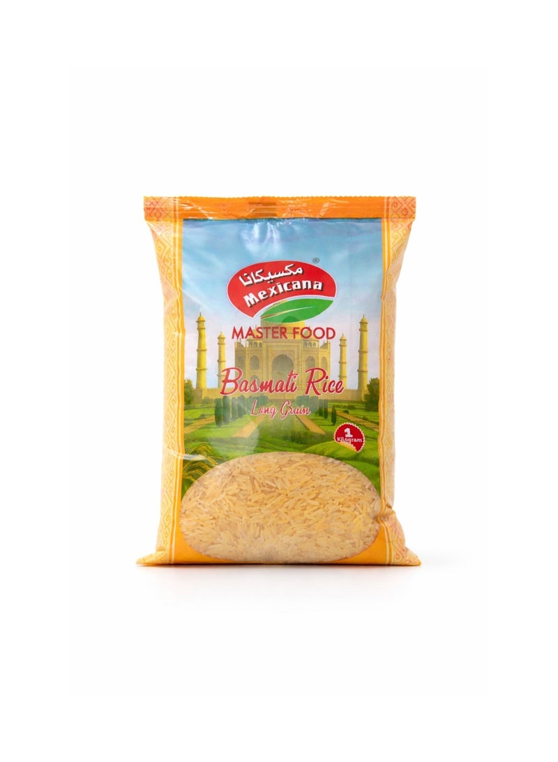 Mexicana Indian Basmati Sella Rice - 1kg - Image 1
