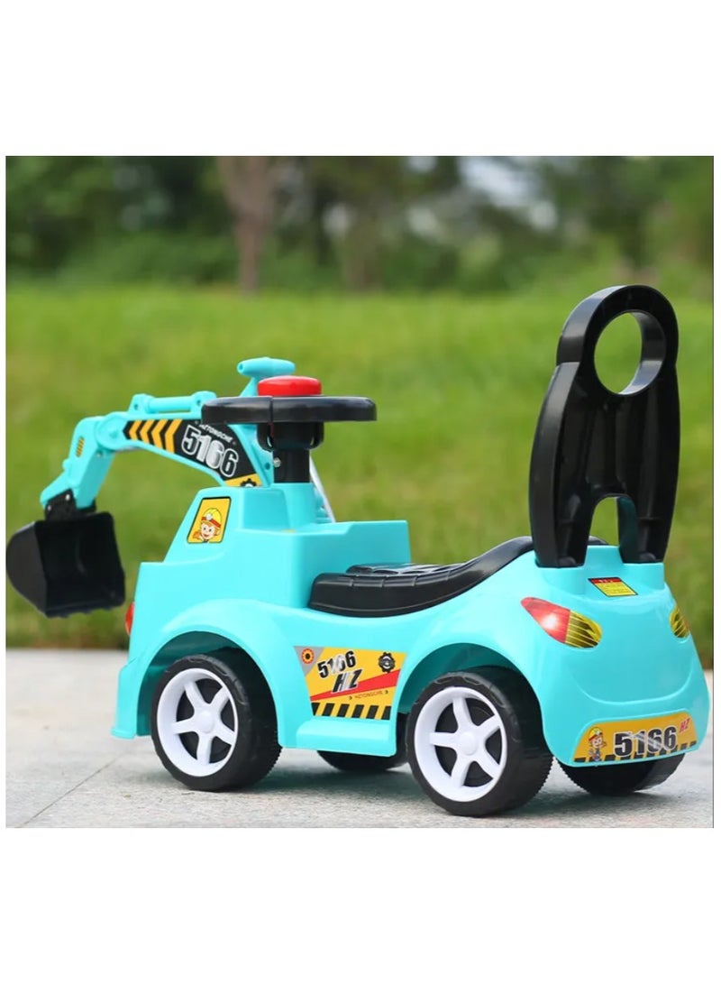 Excavator Car, Construction Vehicle, Super Explorer, Children's Toys, Shoes, Power, Excavator, Multifunctional Boxes, Children's, Toys, Garden, Sand, Car Tools, Construction Vehicle for 2 Years Old  - Image 3