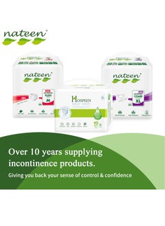 nateen Nateen Hospeen Adult Diapers,Period Pants for Sanitary Protection,Medium,Waist Size 60-110cm,20 Count Night Unisex Adult Pull Ups,Panty Style Sanitary Pads for Women,Super Soft Fit.  - Image 5