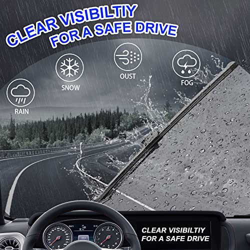 RAINTOK 24" 19" Windshield Wiper Blades Replacement for Mercedes Benz CLA250 GLA250 CLA45 GLA45 AMG 2016 2017 2018 2019 2020 Original Factory Quality Front Wipers Blade Set for My Car (Pack of 2) - Image 5