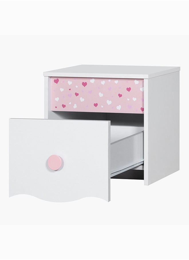 Home Box Elsa 1-Drawer Nightstand 40 x 38 x 40 cm  - Image 4
