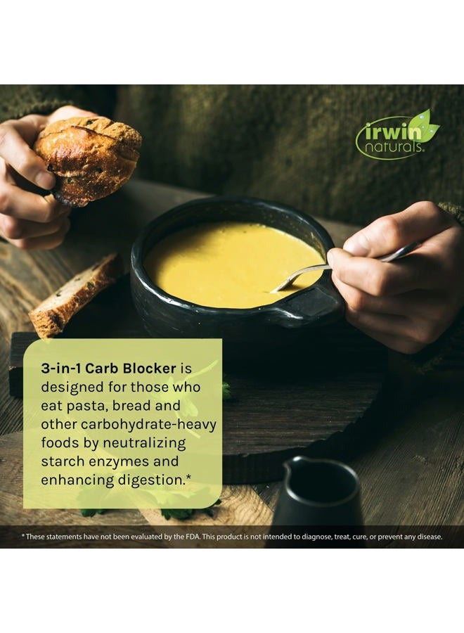 Irwin Naturals Maximum Strength 3-in-1 Carb Blocker by Irwin Naturals, Neutralize Carbohydrates and Support Metabolism, 75 Liquid Softgels, 2 Pack - Image 4