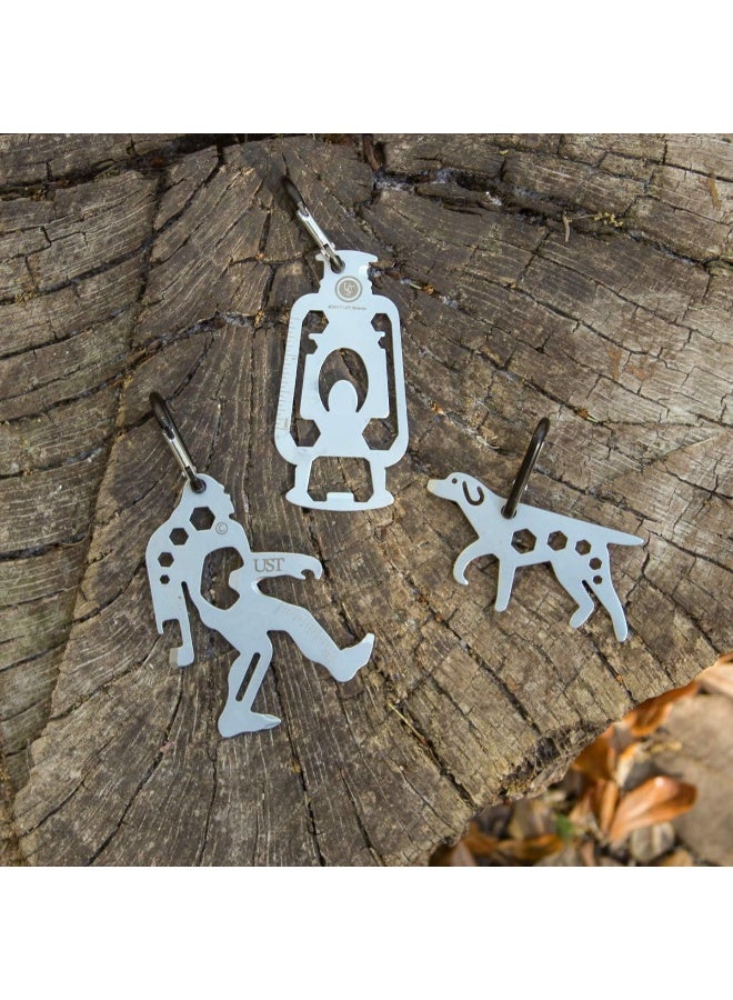 UST UST Tool-a-Long Multi-Tool Carabiners with Durable, Compact Stainless Steel Construction for Hiking, Kayaking, Camping, Travel and Outdoor Survival  - Image 4