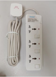 TERSEN POWER EXTENSION BOARD 250v,13A,Max 2500W WITH INNER FUSE 