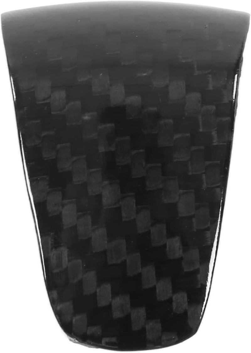 Tbest Carbon Fiber Car Gear Shift Knob Protect Cover Replacement for Edge 20152018 Applicable Cars Accessories - Image 1