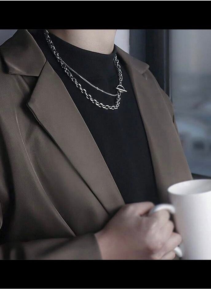 Luxury Concept High Quality Stainless Steel Necklace For Men  - Image 3