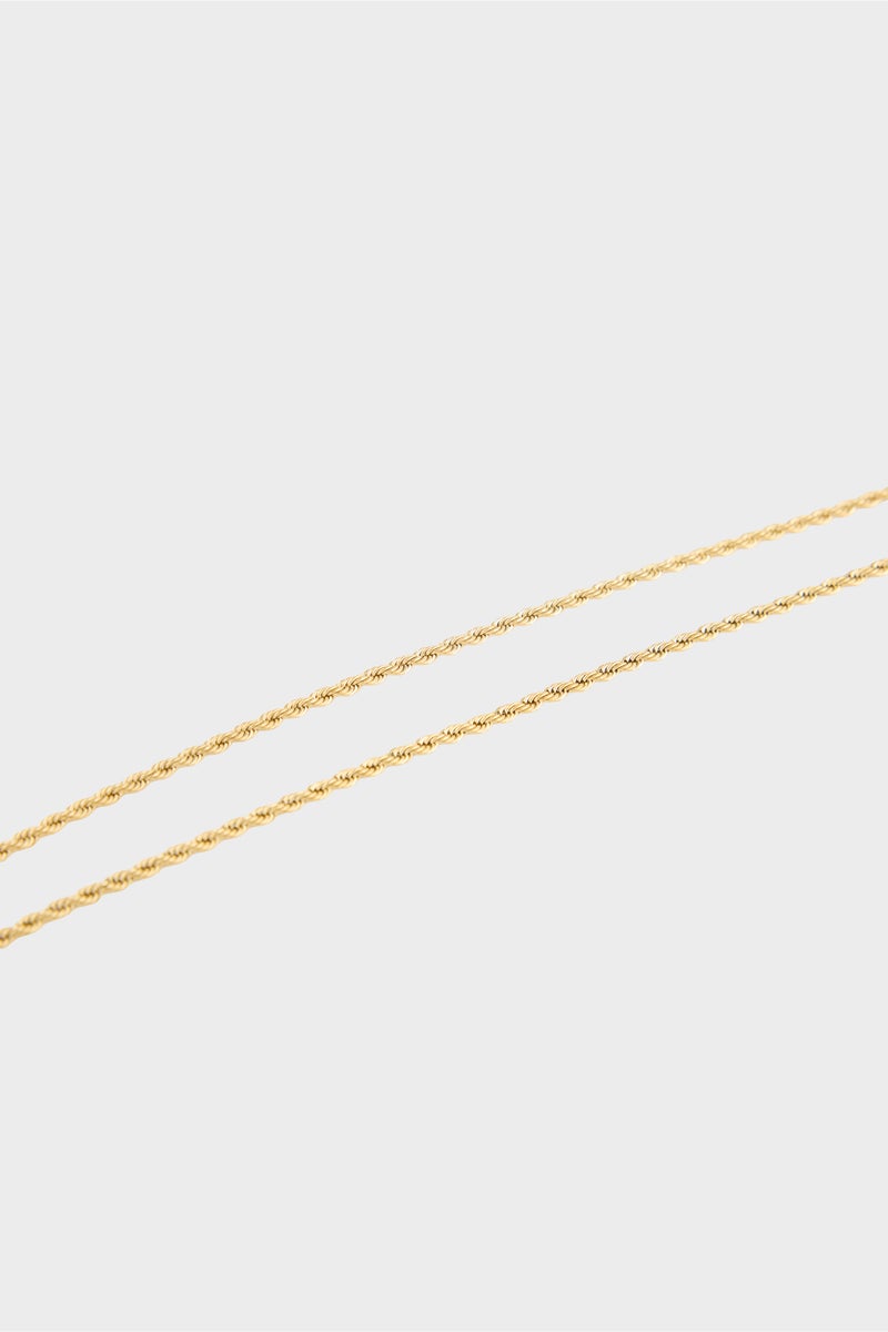 DeFacto Gold Woman Woman Gold 2 Piece Steel Necklace Casual - Image 4