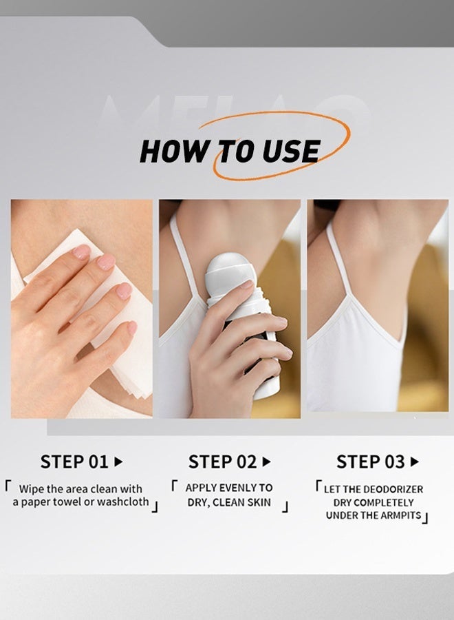 FLORA RUBY A body fragrance that lasts for 48 hours, antiperspirant and deodorizing, perfect for summer workouts. Cooling formula, unisex, 50ml travel size. - Image 4