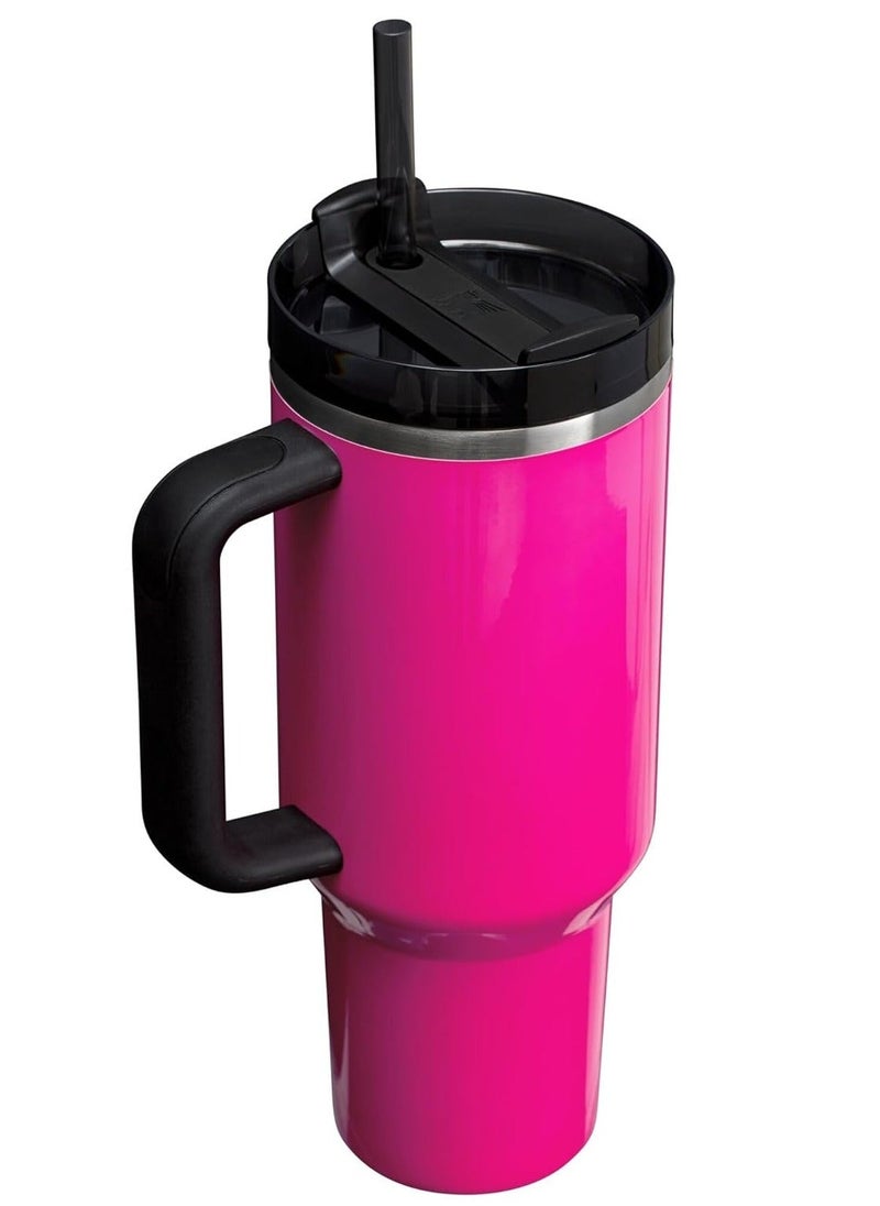 Stanley Stanley Quencher H2.0 FlowState Stainless Steel Vacuum Insulated Tumbler with Lid and Straw for Water, Iced Tea or Coffee, Smoothie and More, 40 oz