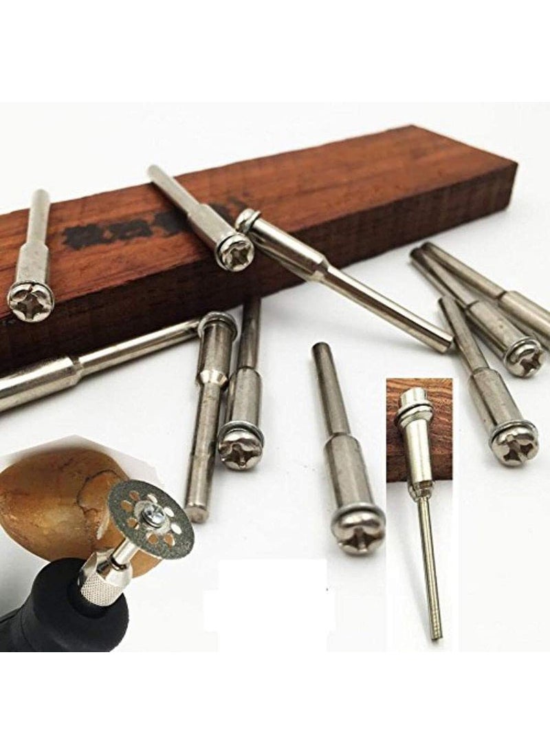 DIY Crafts DIY Crafts CT-DIY-HI-31848 1/8" Shank Arbor Cut-Off Wheel HSS Mandrel Holder Fit DIY Tools for Dremel Rotary Tool (Design  - Image 1