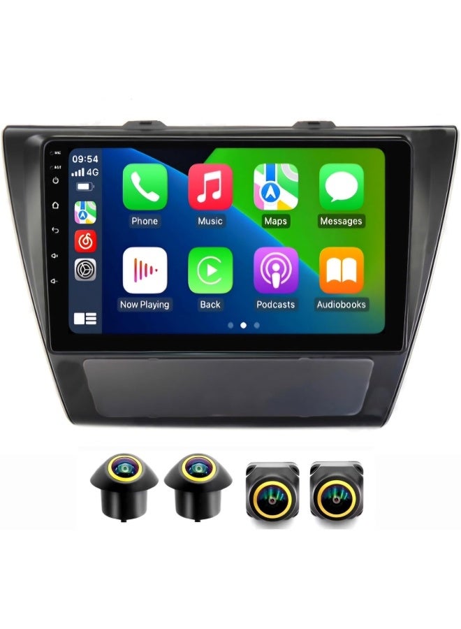 فيريكس ستيريو سيارة MG5 مناسب لشاشة MG 5 Android مع Apple Carplay Android Auto لاسلكي واي فاي DSP FM&AM BT AHD كاميرا متضمنة واجهة سريعة QLED (4 + 32 جيجابايت 360D كاميرات) - Image 1