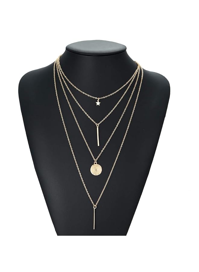 YouBella Alloy Brass Stylish Pendant Necklace Jewelery For Women Multicolour - Image 3