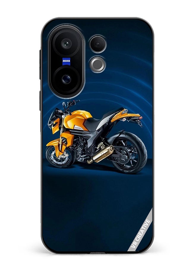 Protective Case Cover For Vivo X200 FE Bike Design Multicolour