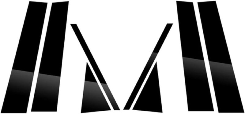 DEMULAX 8PCS Polished Pillar Posts for VW Polo MK6 - Image 1