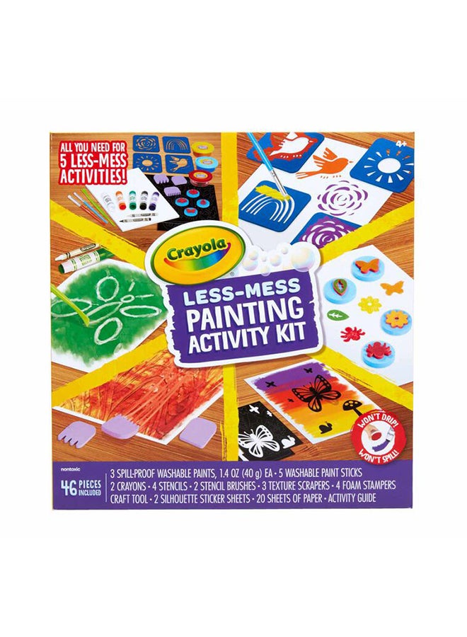 كرايولا مجموعة أنشطة الرسم بأقل فوضى - Image 3
