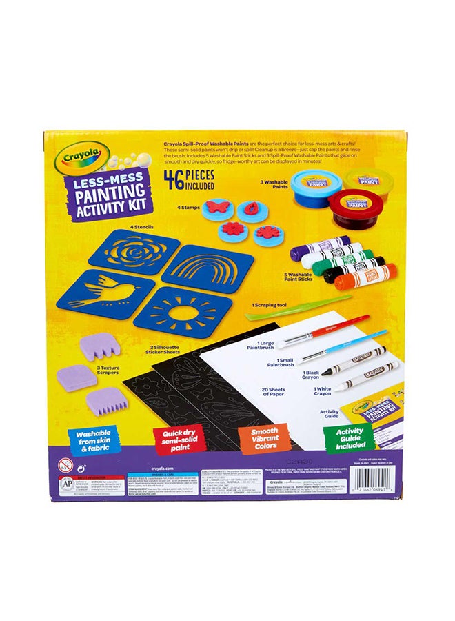 كرايولا مجموعة أنشطة الرسم بأقل فوضى - Image 2