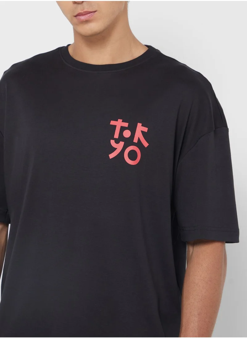 Seventy Five Casual Oversized T-Shirt