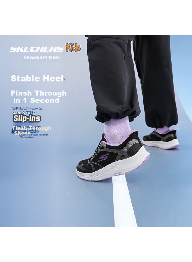 Skechers, Self-operated Yunyue Sneakers For Children, Professional Shock-absorbing Running Shoes, Sports Shoes For Older Kids, 303985l