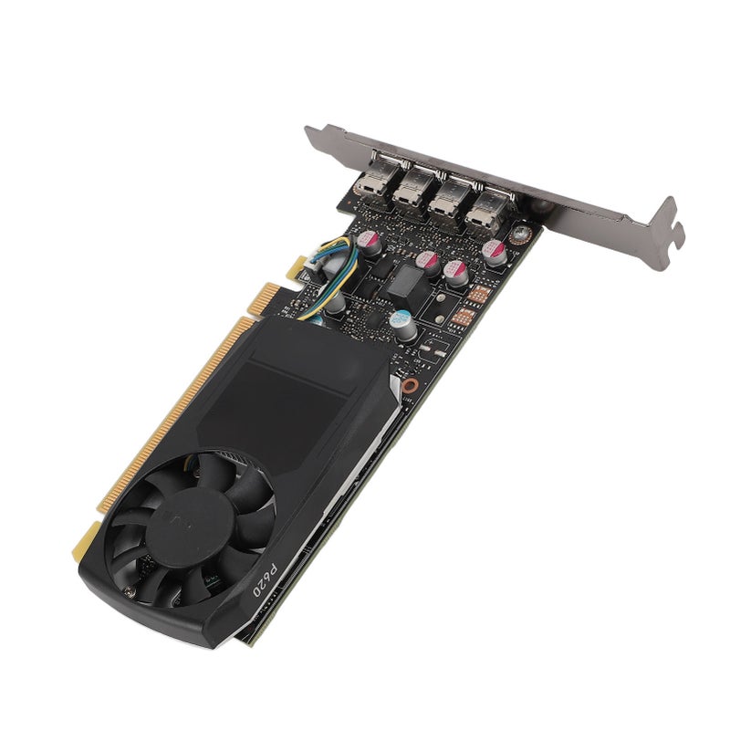 بطاقة رسومات لــ Quadro P620 سعة 2GB GDDR5 128Bit PCI Express 3.0x16 لبطاقة فيديو الكمبيوتر لتصميم الجرافيك الاحترافي والنمذجة والتصيير - Image 2