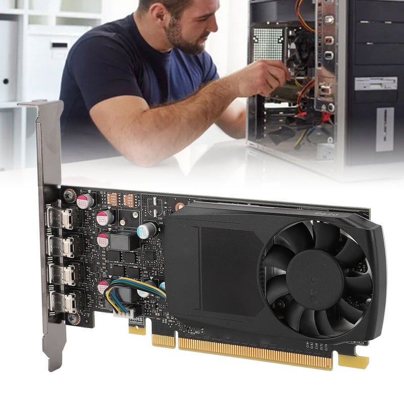بطاقة رسومات لــ Quadro P620 سعة 2GB GDDR5 128Bit PCI Express 3.0x16 لبطاقة فيديو الكمبيوتر لتصميم الجرافيك الاحترافي والنمذجة والتصيير - Image 1