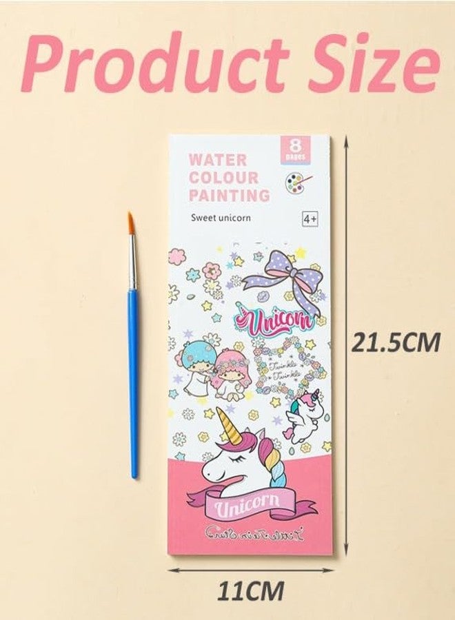 ZQBIEE 8 Card Water Color Drawing Book for Kids with Self-Adhesive and Best Birthday Return Gifts for Kids (Random Color-12Pcs) - Image 3