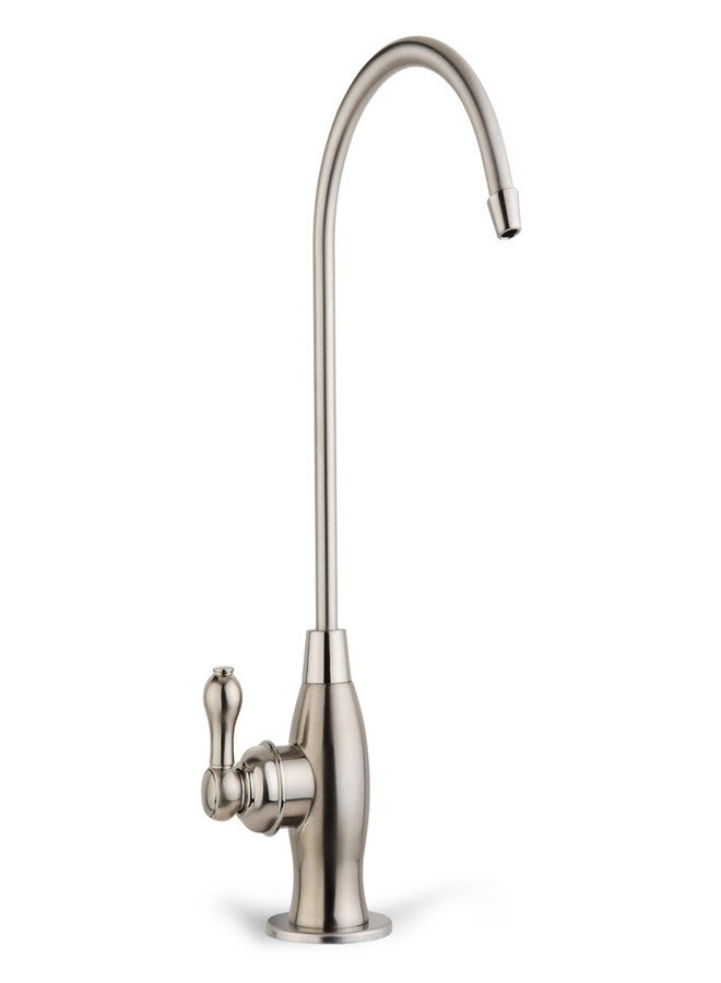 iSpring GK1-BN Heavy Duty Reverse Osmosis Faucet, High Spout Kitchen Bar Sink Drinking Water Faucet, Contemporary Style RO Faucet, Brushed Nickel - Image 1