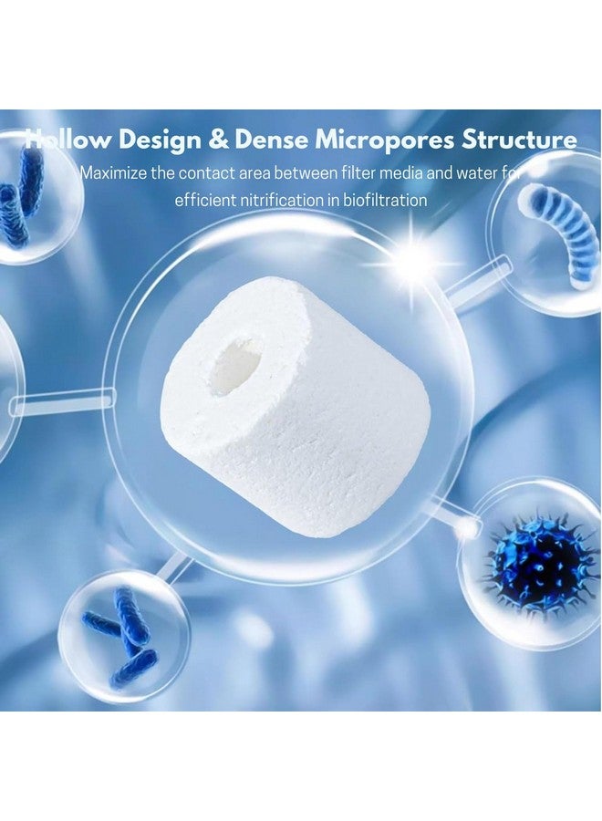 VAYINATO® Aquarium Filtration Trio- 15 Pcs Bio Ball, Carbon-250G and Ceramic Ring-250g with Net Bag for Aquarium Complete Water Quality Solution by Petzlifeworld - Image 3